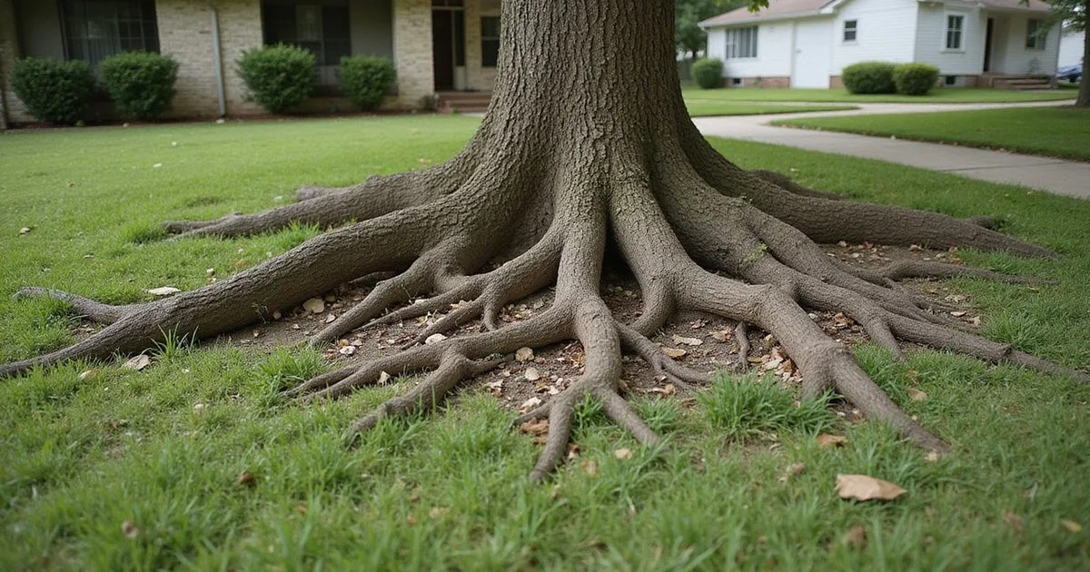 How to Deal with Surface Tree Roots in Your Austin Yard